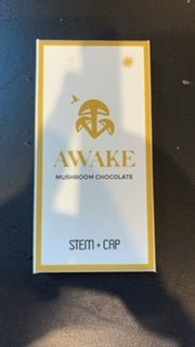 Awake Mushroom Chocolate Cordyceps Bar by Stem + Cap - Wonderland