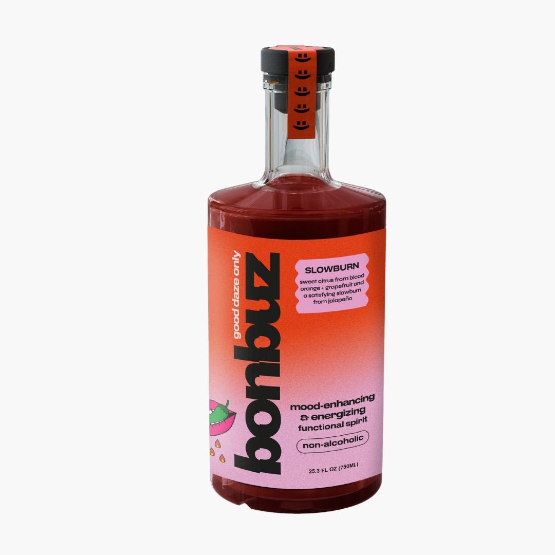 Bonbuz Slowburn Non - Alcoholic Mood - Enhancing & Energizing functional Spirit - Wonderland