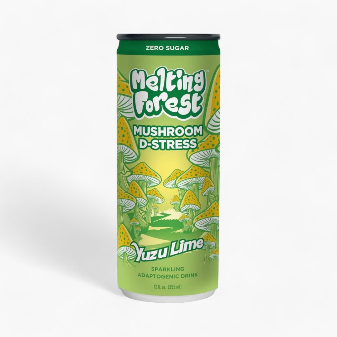 Melting Forest Mushroom Sparkling Water – D - Stress Yuzu Lime - Wonderland