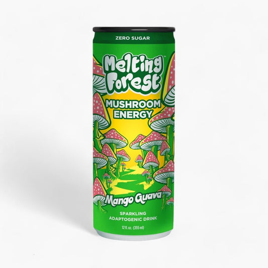 Melting Forest Mushroom Sparkling Water – Energy Mango Guava - Wonderland