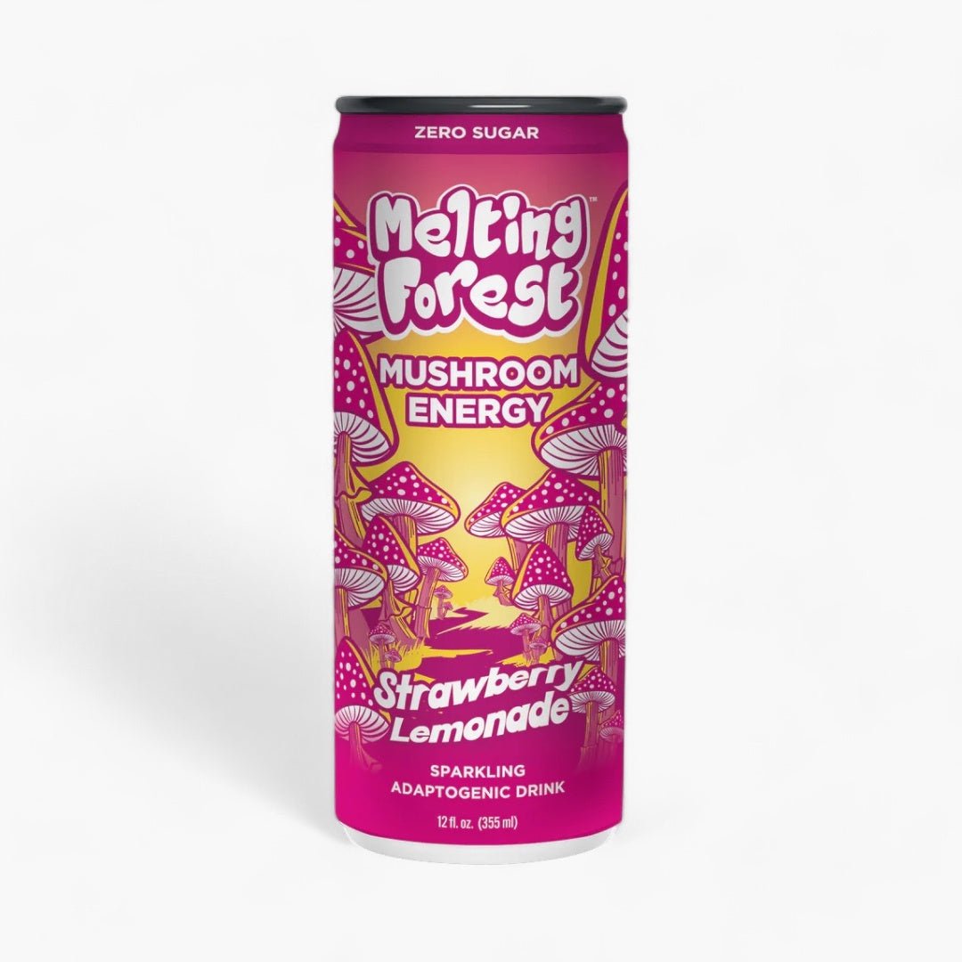 Melting Forest Mushroom Sparkling Water – Energy Strawberry Lemonade - Wonderland