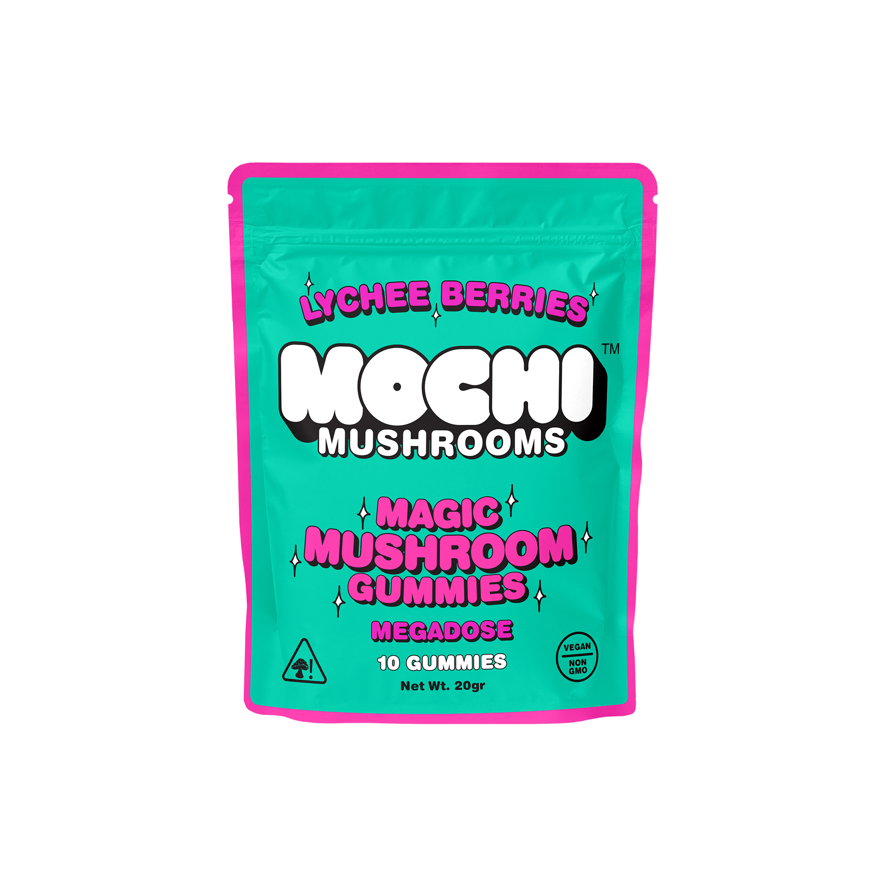 Mochi Mushroom | Lychee Berries Gummies - Wonderland