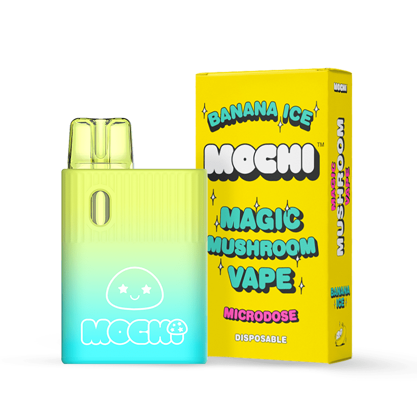 Mochi’s Banana Mint Mushroom Vape, - Wonderland