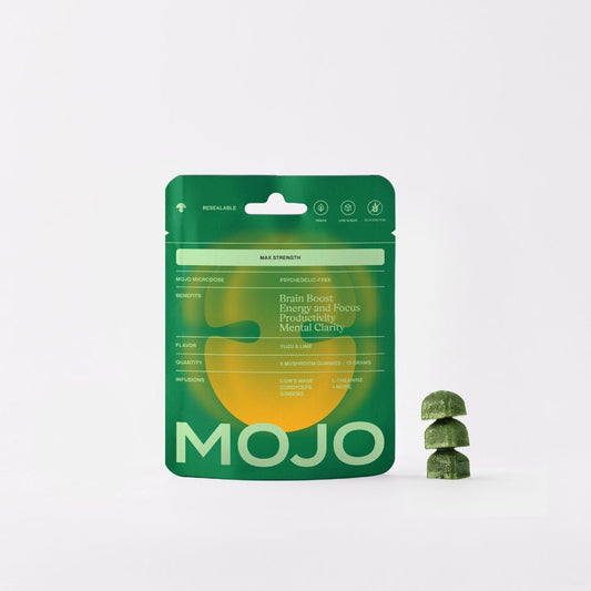 Mojo Extra Strength Brain Boosting Gummies, Yuzu Lime – 5pk - Wonderland