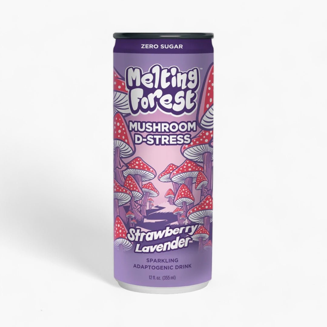 Mushroom Sparkling Water – D - Stress Strawberry Lavender - My Store