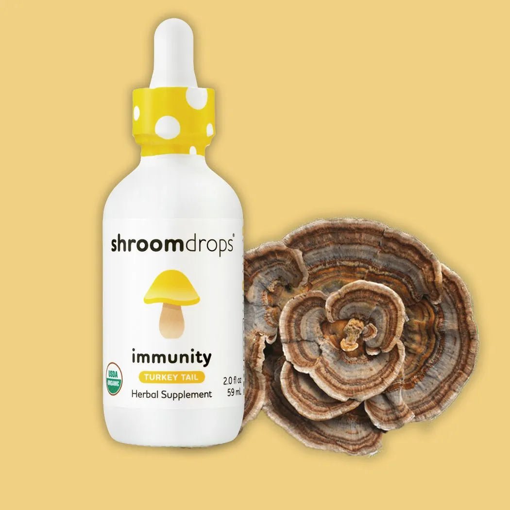 Mushroom Tincture Supplements - Immunity - Turkey Tail Mushroom - My Store