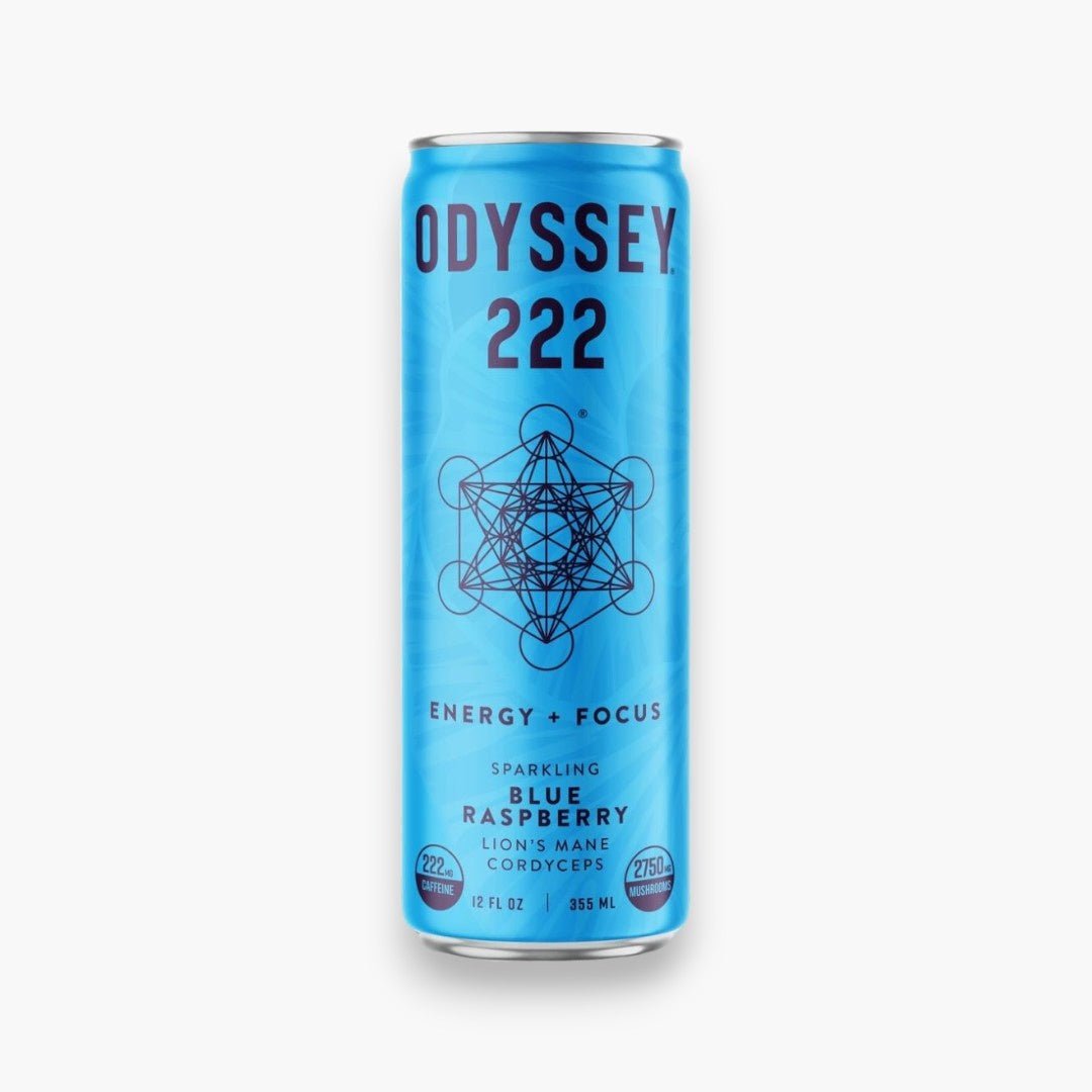 Odyssey 222 Blue Raspberry 222mg Sparkling Mushroom Energy - Wonderland