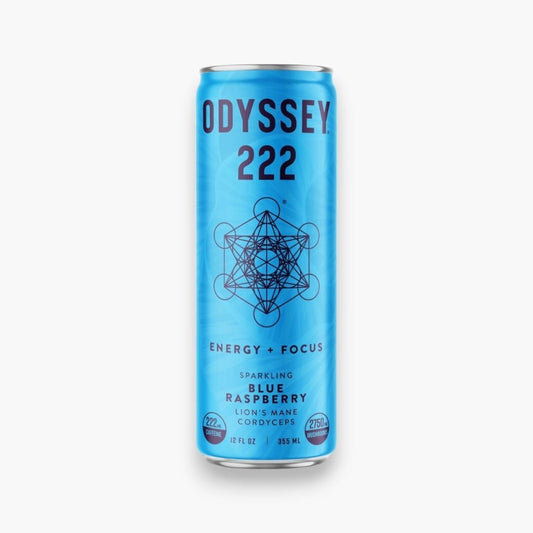 Odyssey 222 Blue Raspberry 222mg Sparkling Mushroom Energy - Wonderland