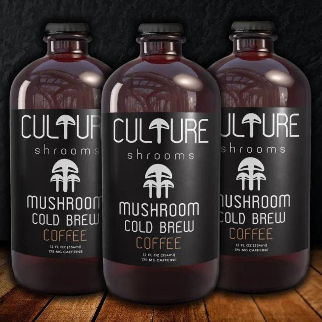 The Original Cold Brew Coffee Infused with 100% Organic Mushrooms - My Store