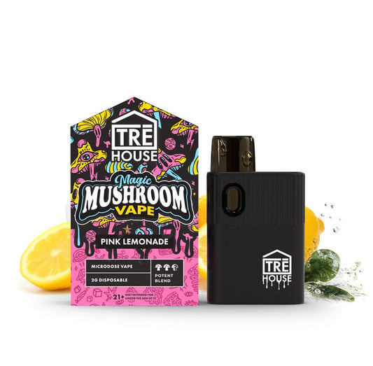 Tre House Pink Lemonade Microdose Magic Mushroom Vape Pen - Wonderland