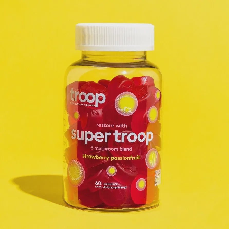 Troop Super Troop Mushroom Blend For Focus, Energy, Immunity - Wonderland