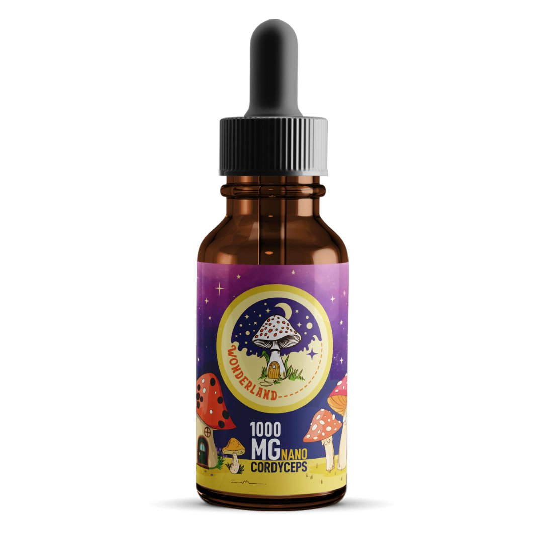 Wonderland Mushroom 1000MG Cordyceps with Nano Technology - My Store